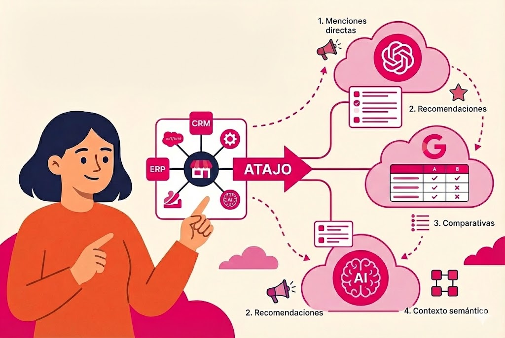 Atajo para aparecer en LLM